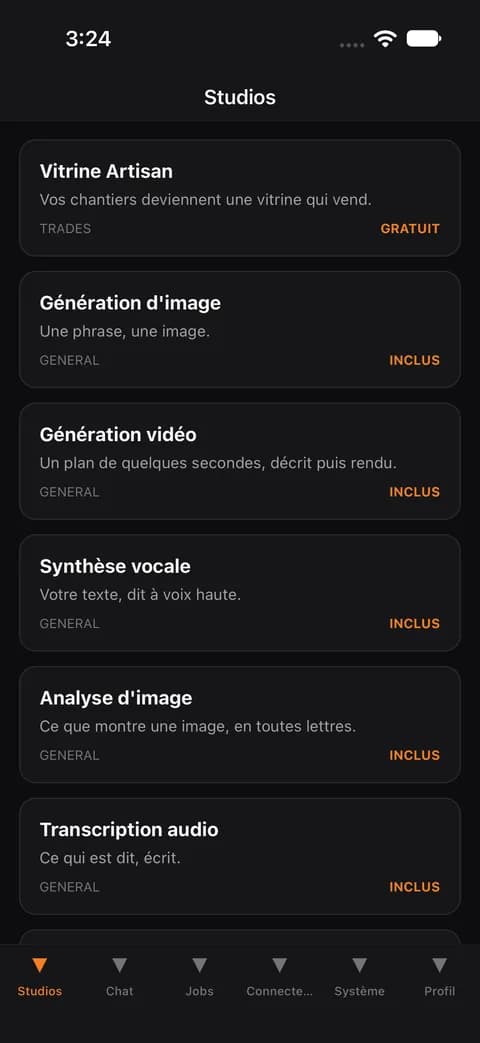 The Studio catalogue