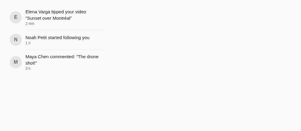 List — Default, as React Native renders it