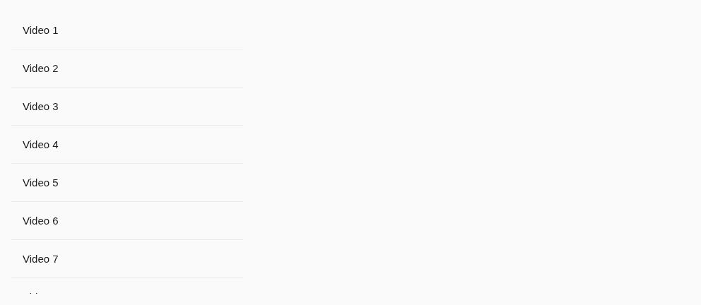 List — Infinite, as React Native renders it
