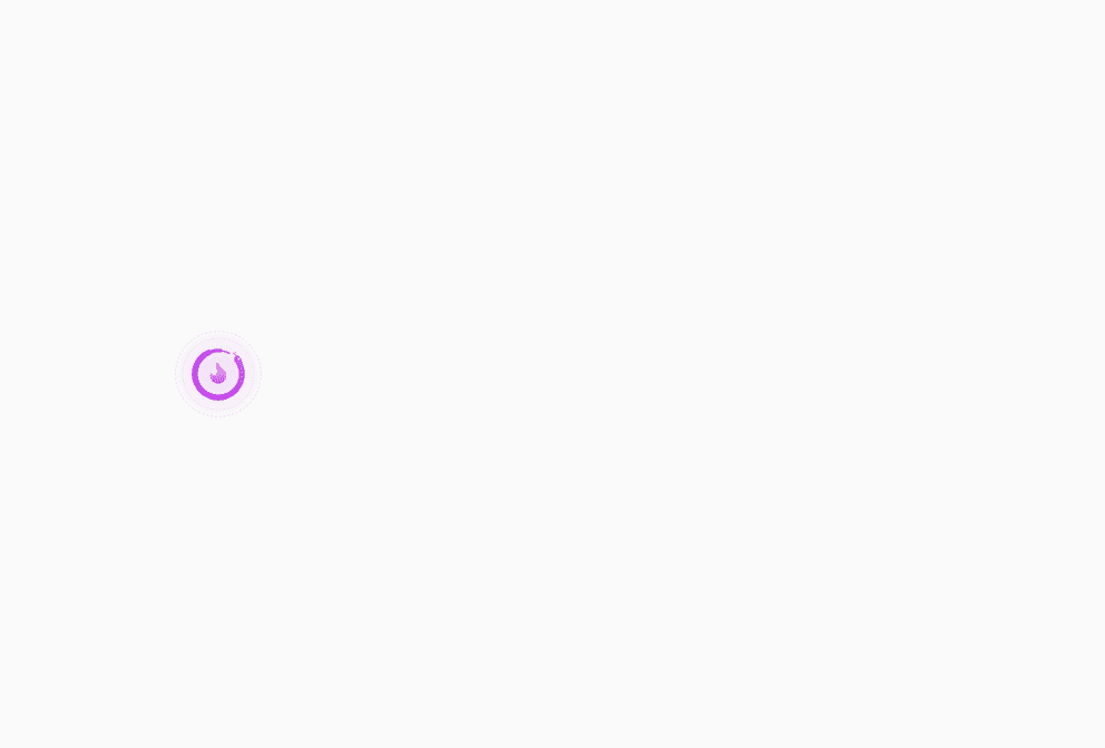 Splash hand-off — Opening, tel que React Native le rend