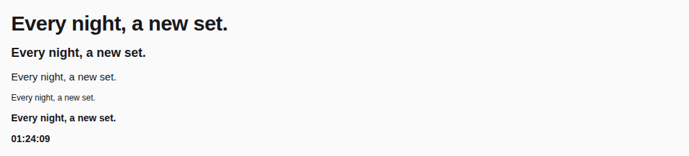 Txt — Variants, as React Native renders it